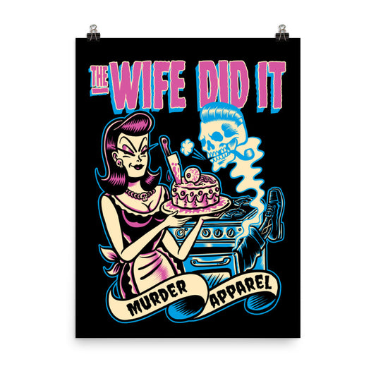 The Wife Did It Poster