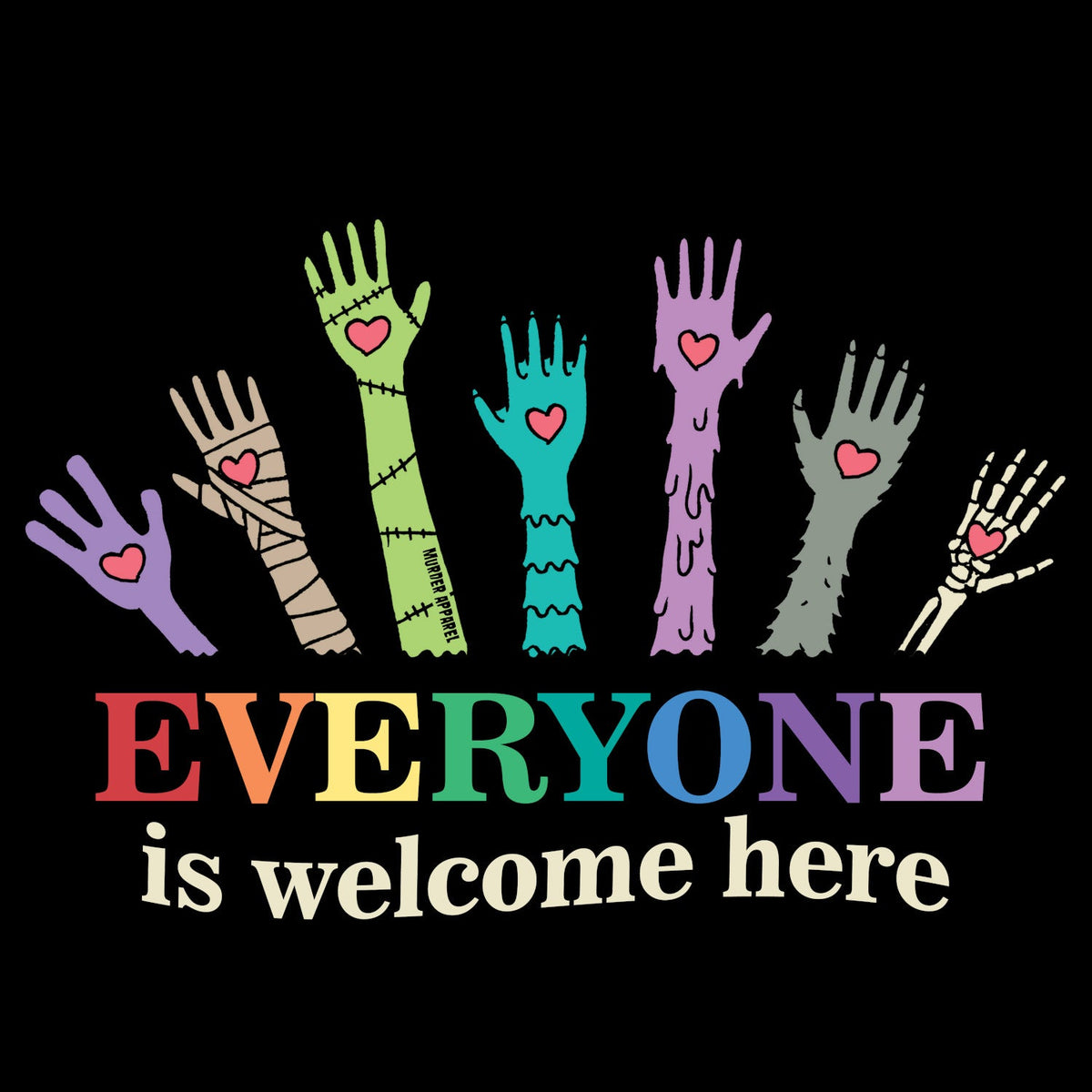 Everyone Is Welcome Here T-shirt