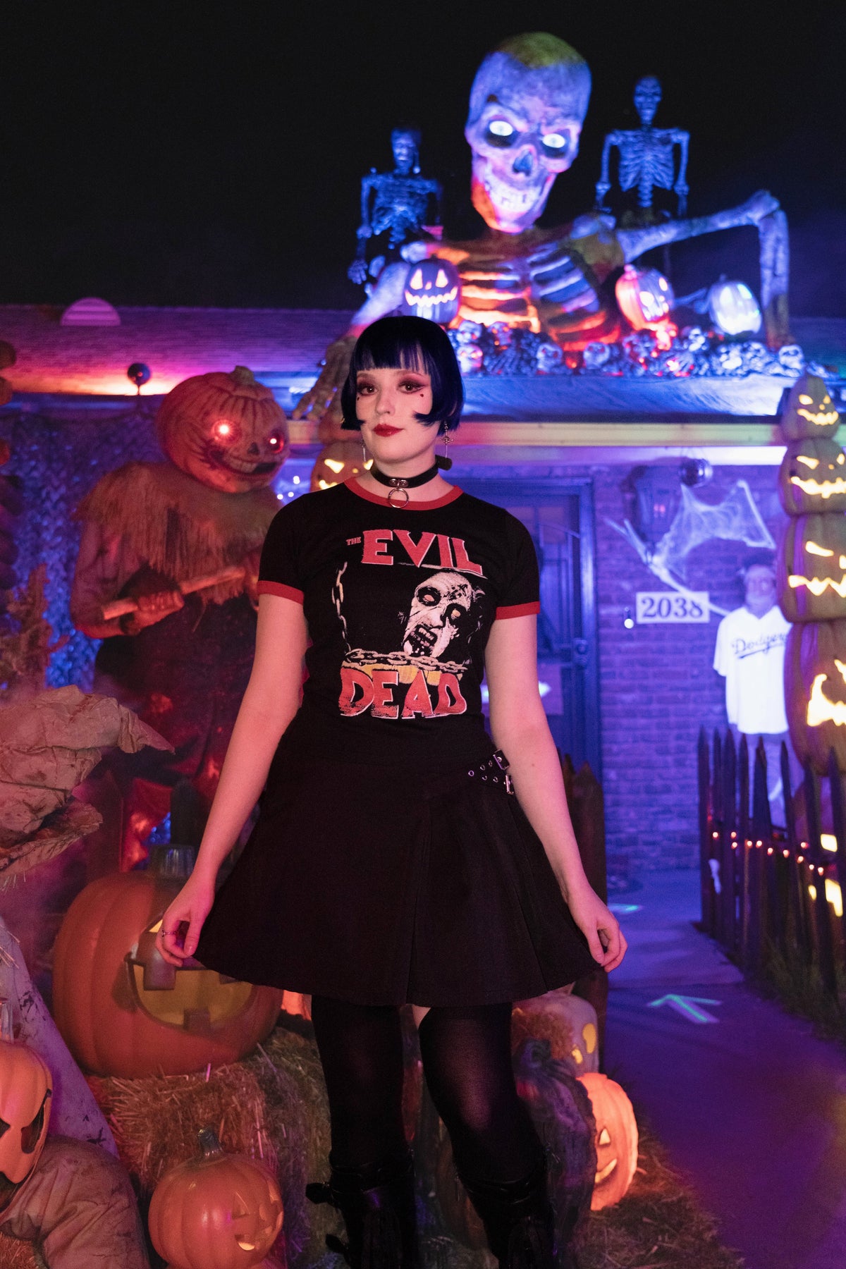 Pretty Possessed Ringer Tee