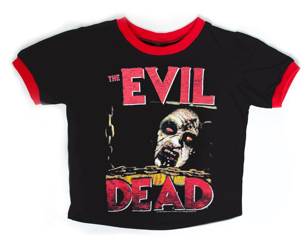 Pretty Possessed Ringer Tee