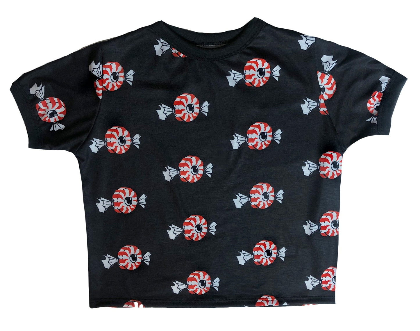 Eyecandy Print Ringer Tee
