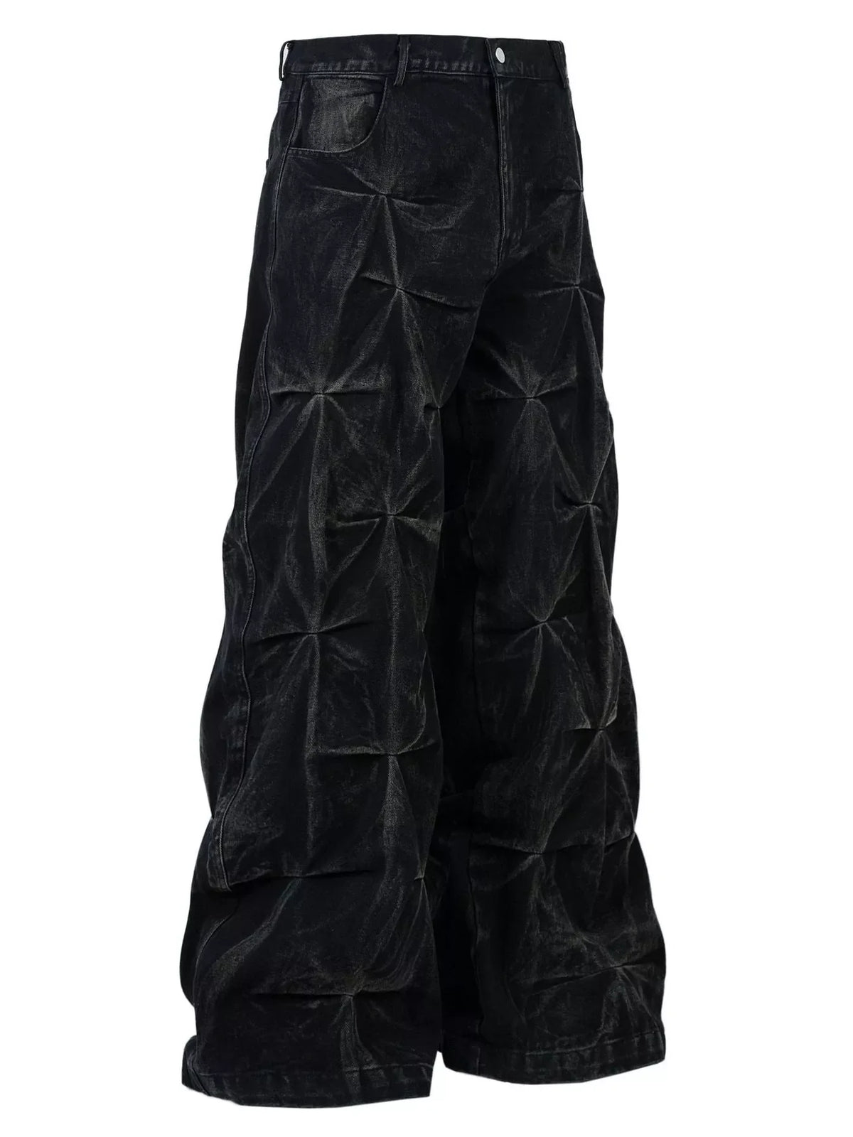 Funeral Static Seam-Detail Jeans