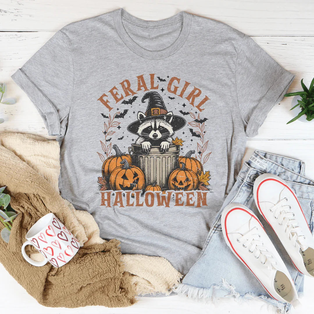 Feral Girl Halloween Tee