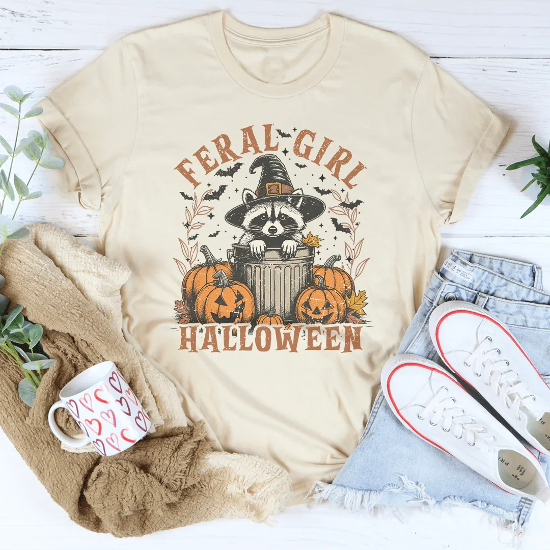 Feral Girl Halloween Tee