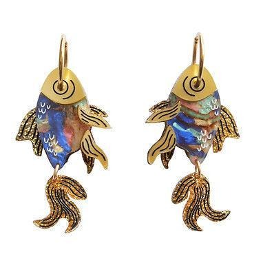 Fish Earrings by Laliblue
