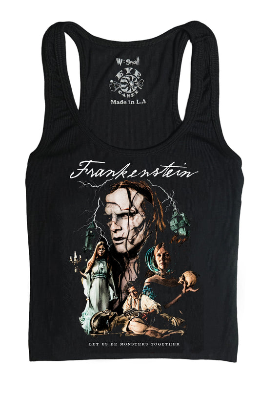 Frankenstein Ribbed Tank Top - Monsters