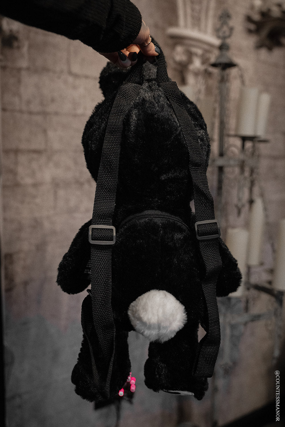 RIP Rabbit Plush Backpack