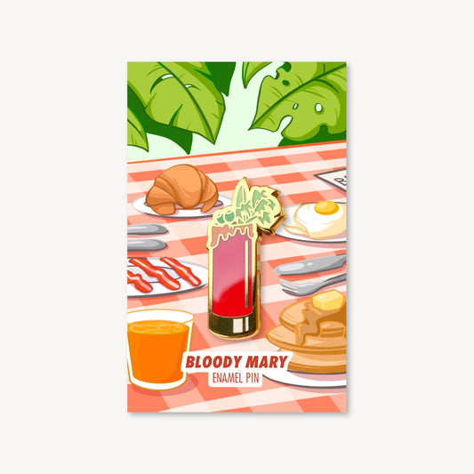 Bloody Mary Cocktail Pin
