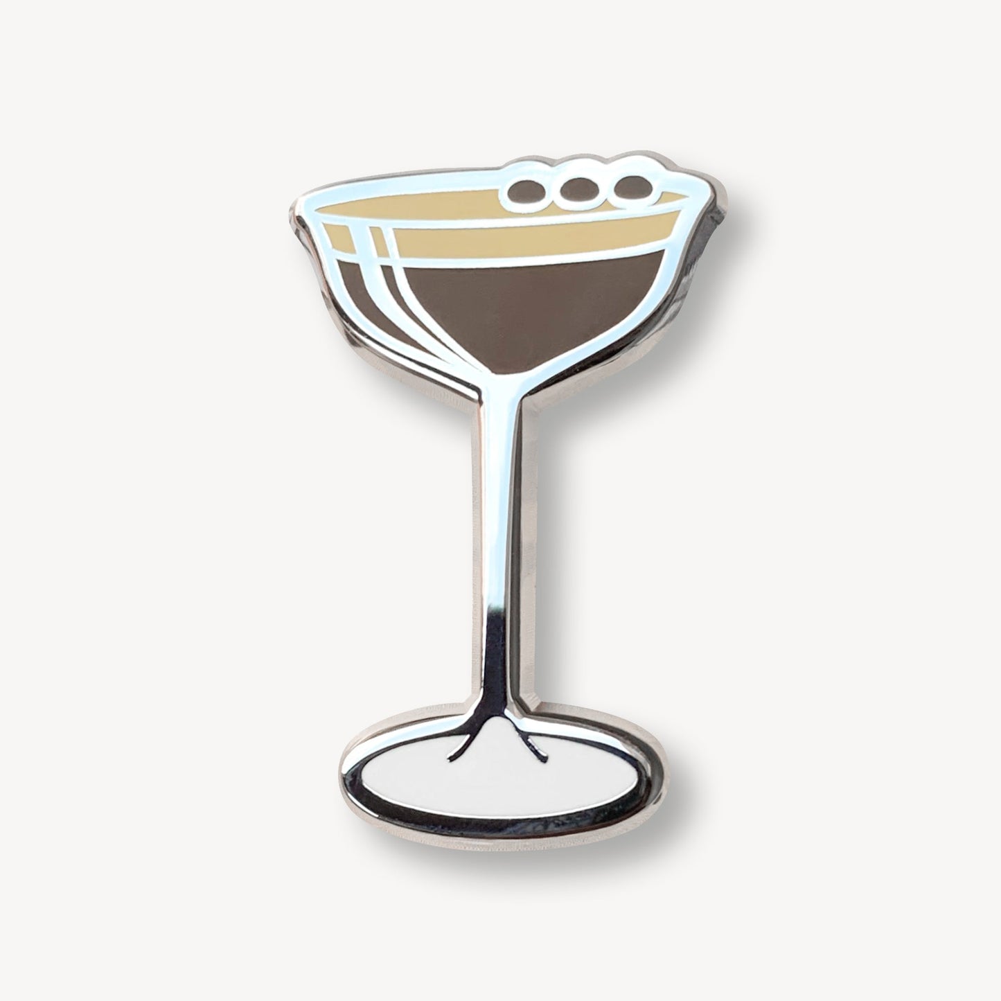 Espresso Martini Cocktail Pin