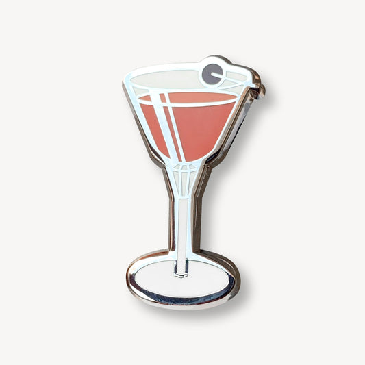 Manhattan Cocktail Pin