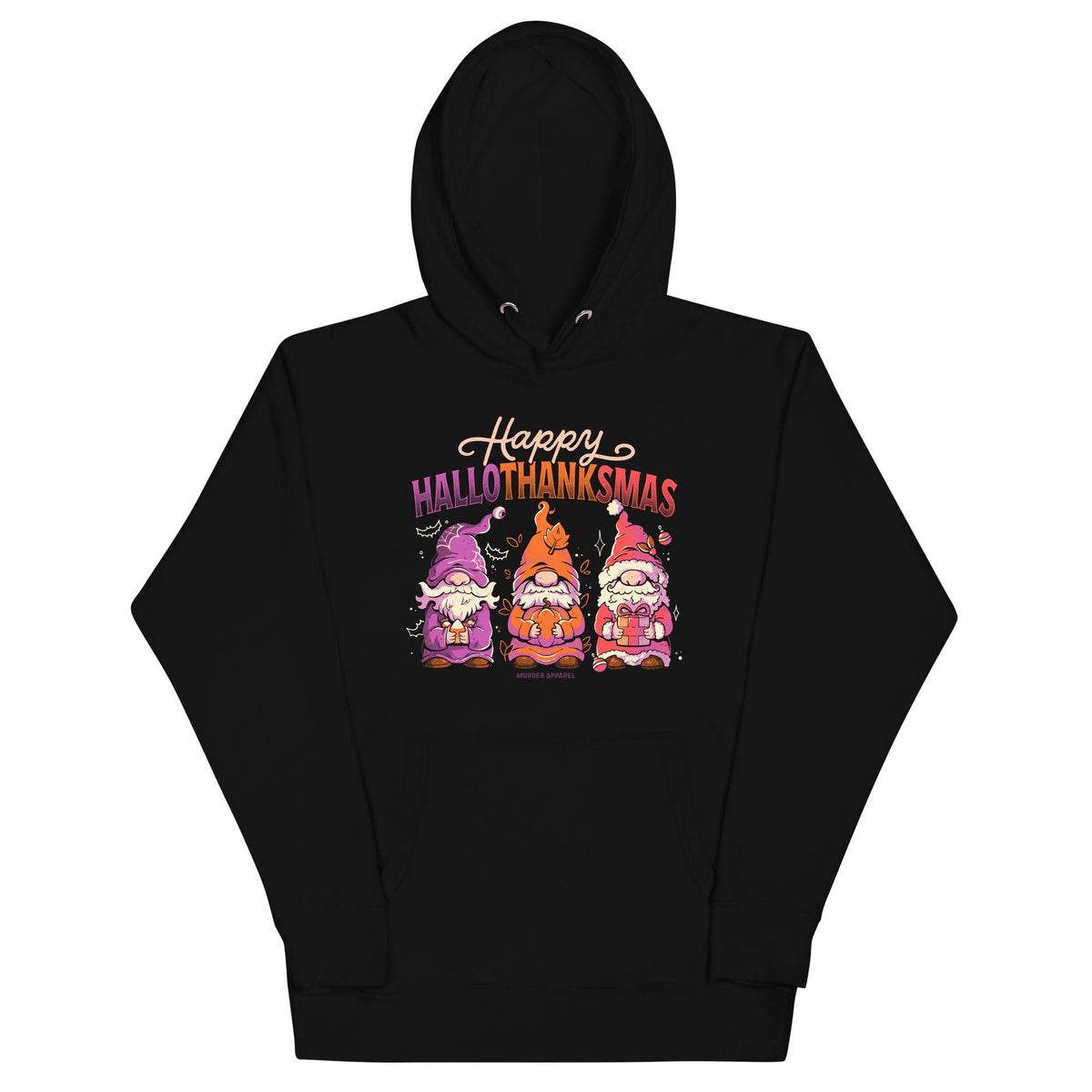 Hallothanksmas Gnome Hoodie