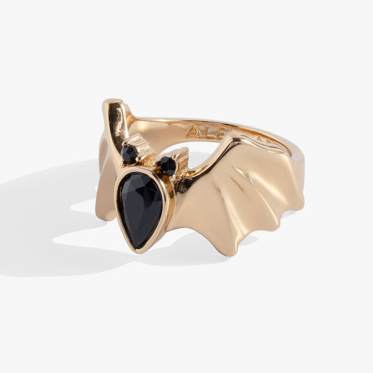 Crystal Bat Ring