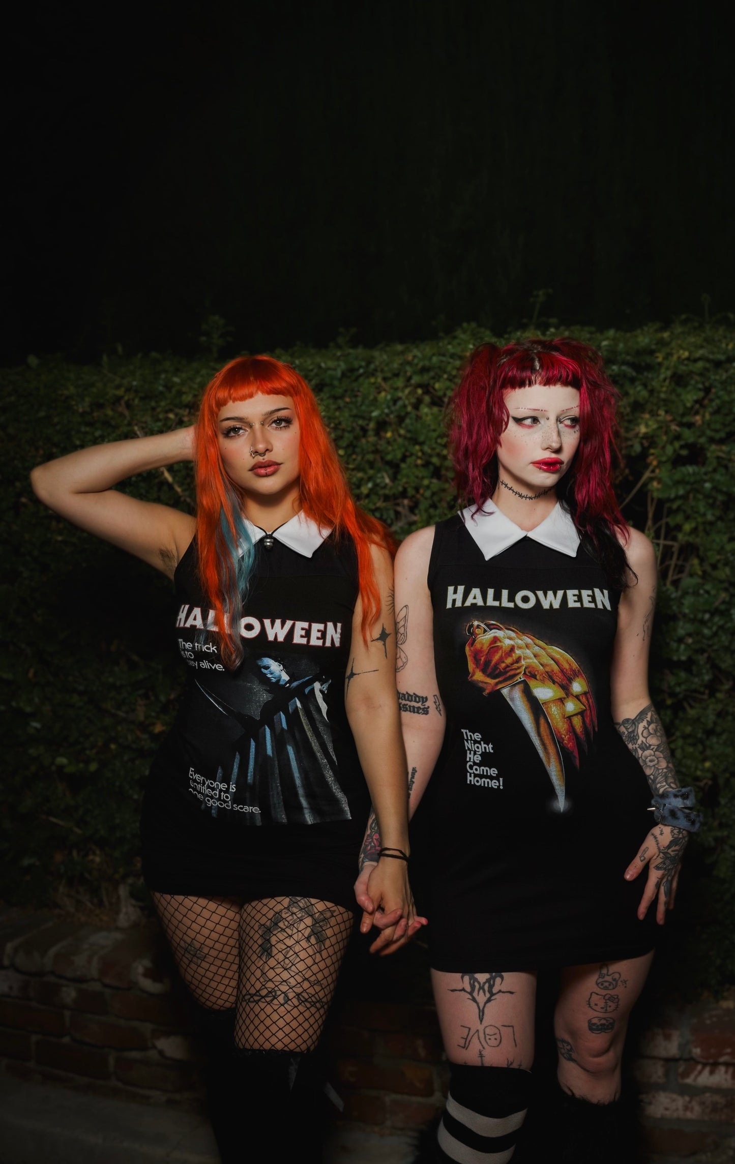 Halloween Collar Dress (Good Scared)