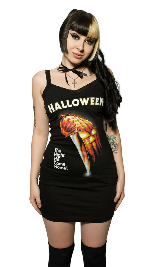 Halloween Lace Strap Dress