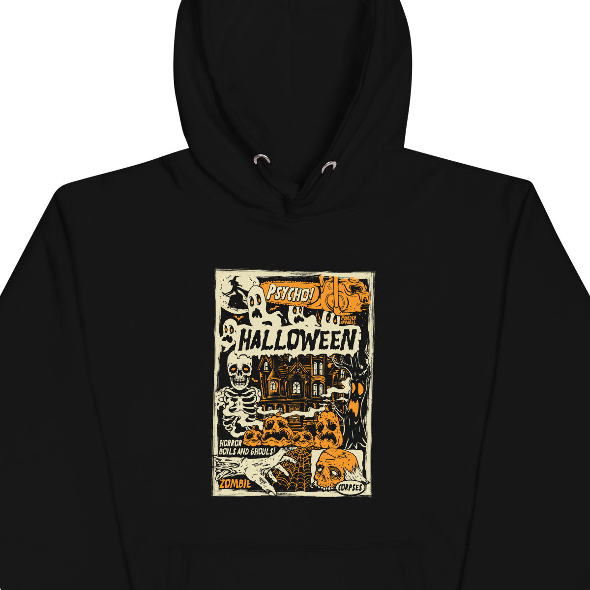 Retro Halloween Vibes Hoodie