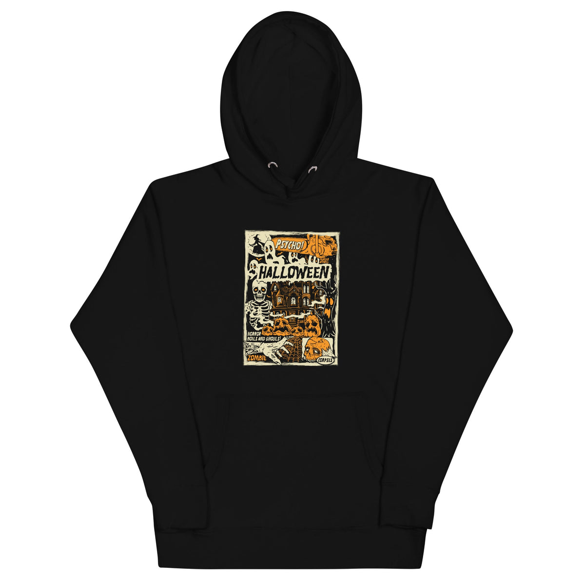 Retro Halloween Vibes Hoodie
