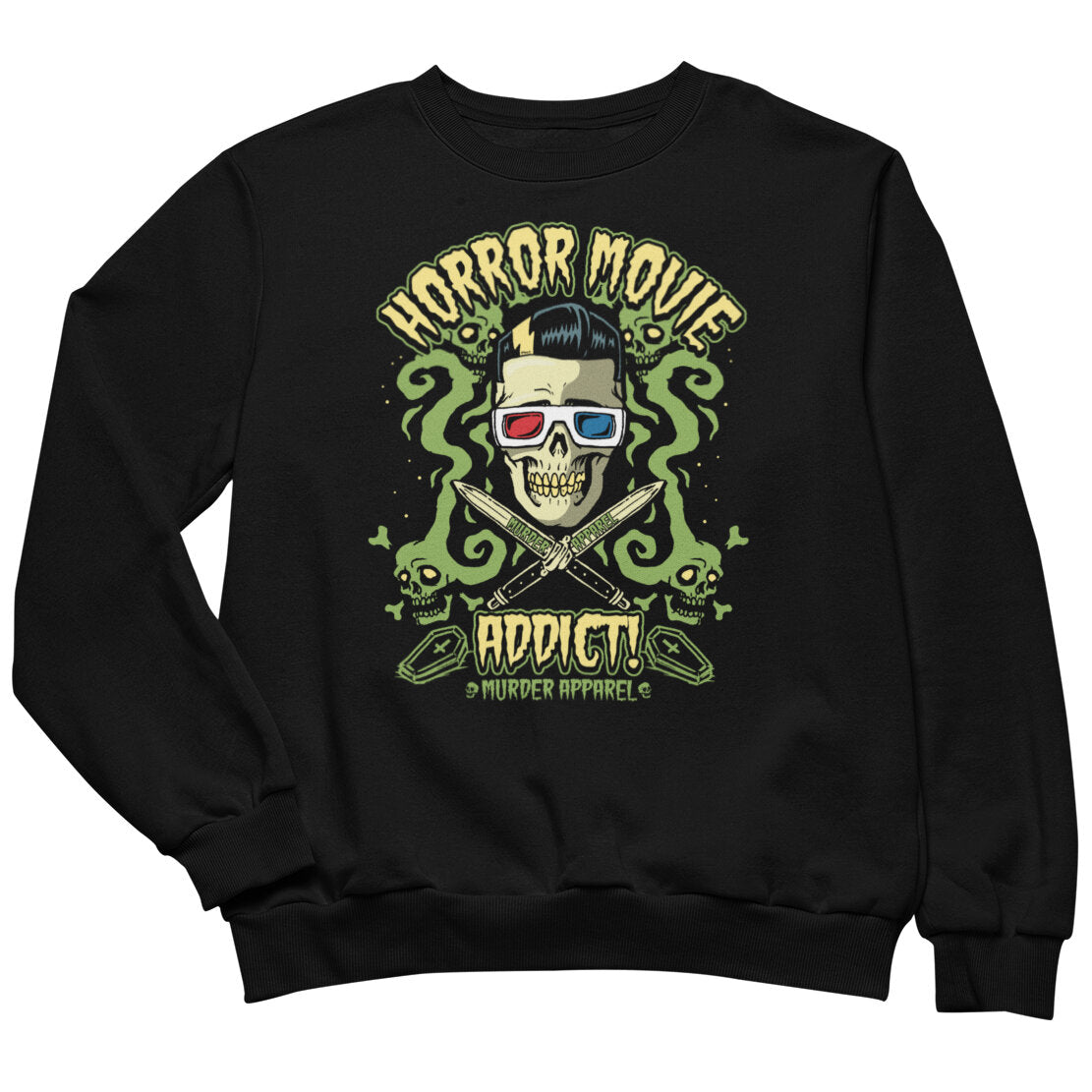 Horror Movie Addict Sweatshirt