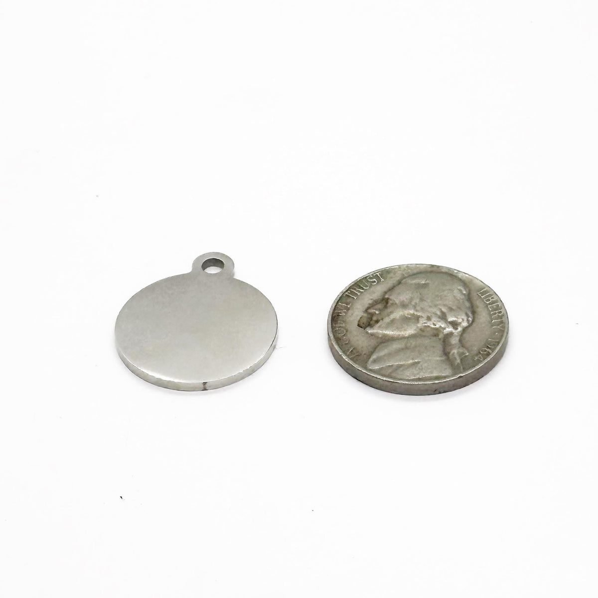 Buckwheat Allergy Medical Alert Clip On Charm Stainless Steel Allergy Awareness Emergency Tag