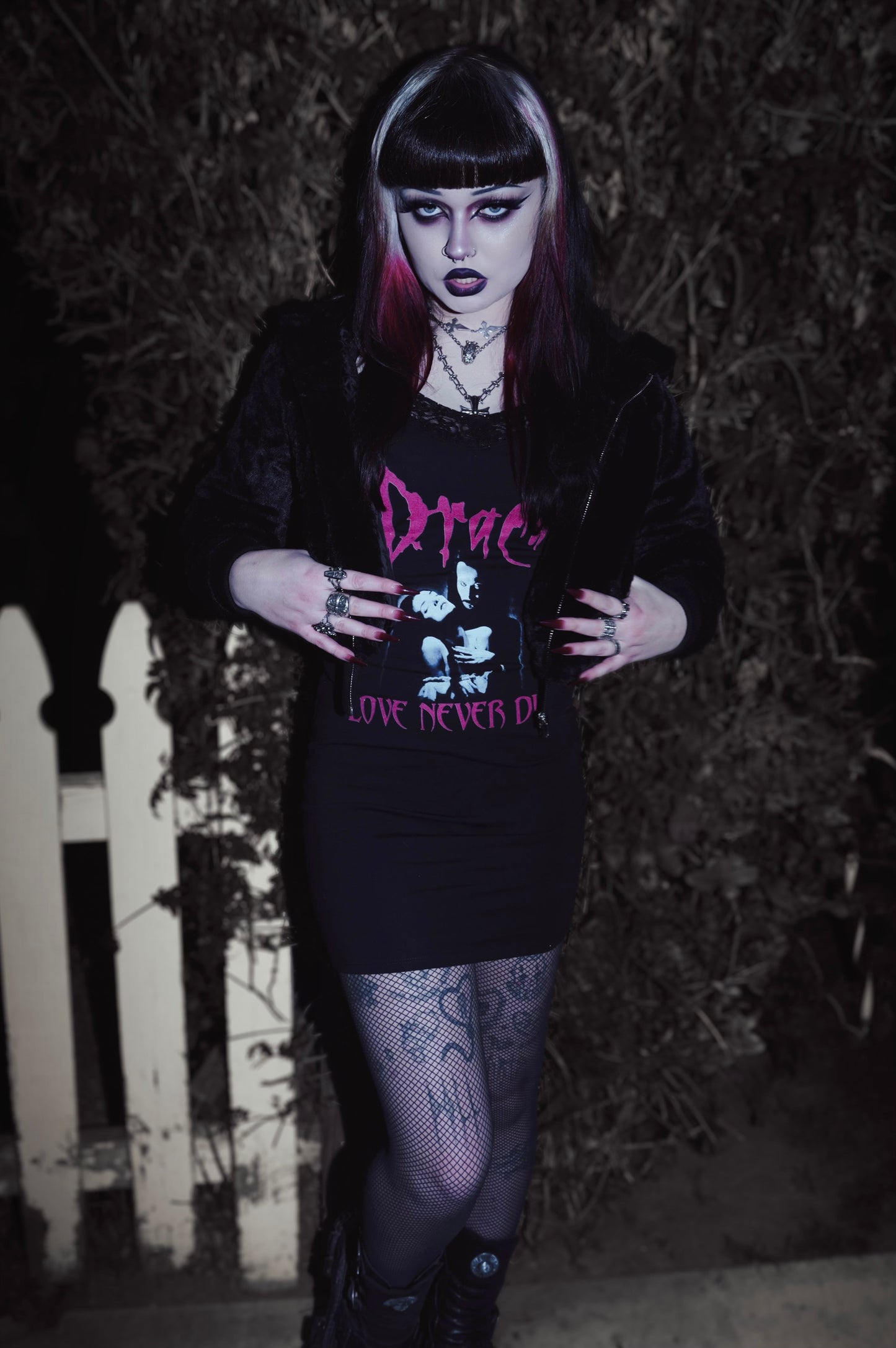 Dracula (Love never dies) Lace Strap Dress