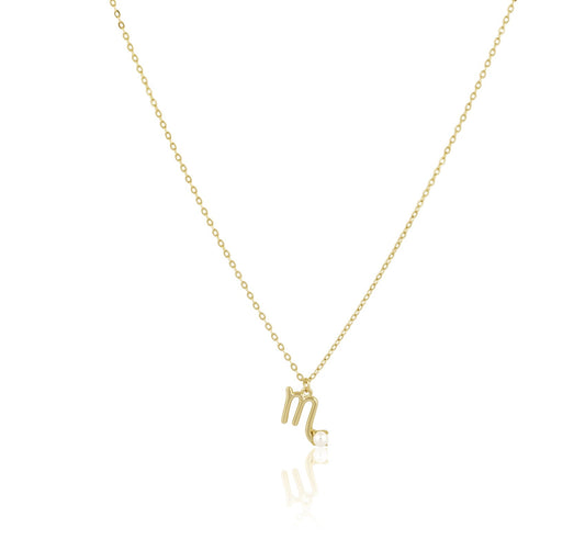 Zodiac Pearl Necklace