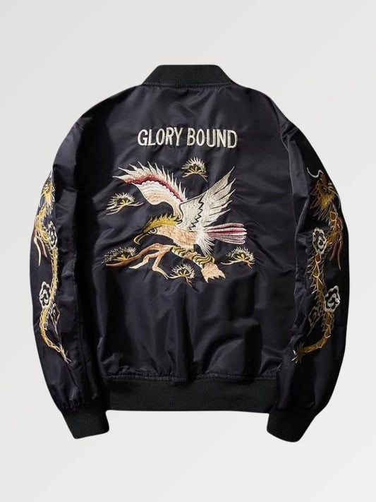 Japanese Bomber Jacket 'Wakayama' - Sublimation Jacket ( Recreated Edition )