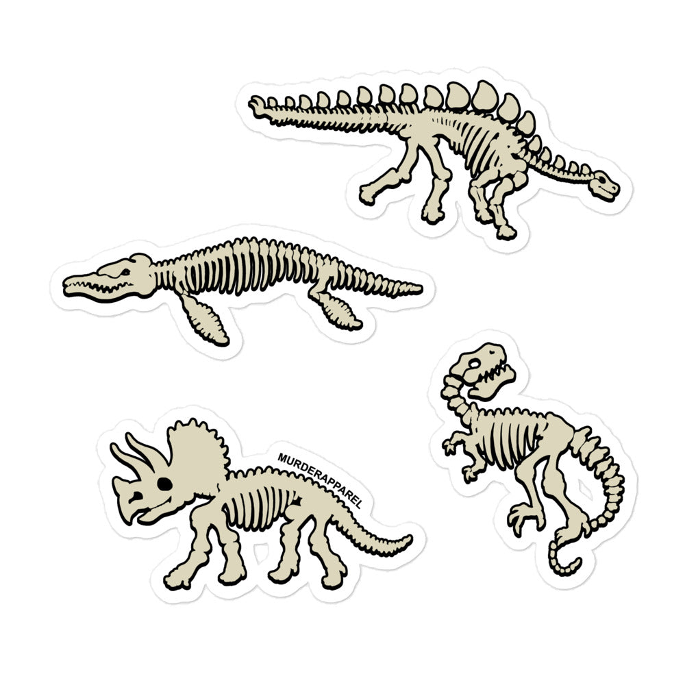 Dinosaur Fossils Stickers