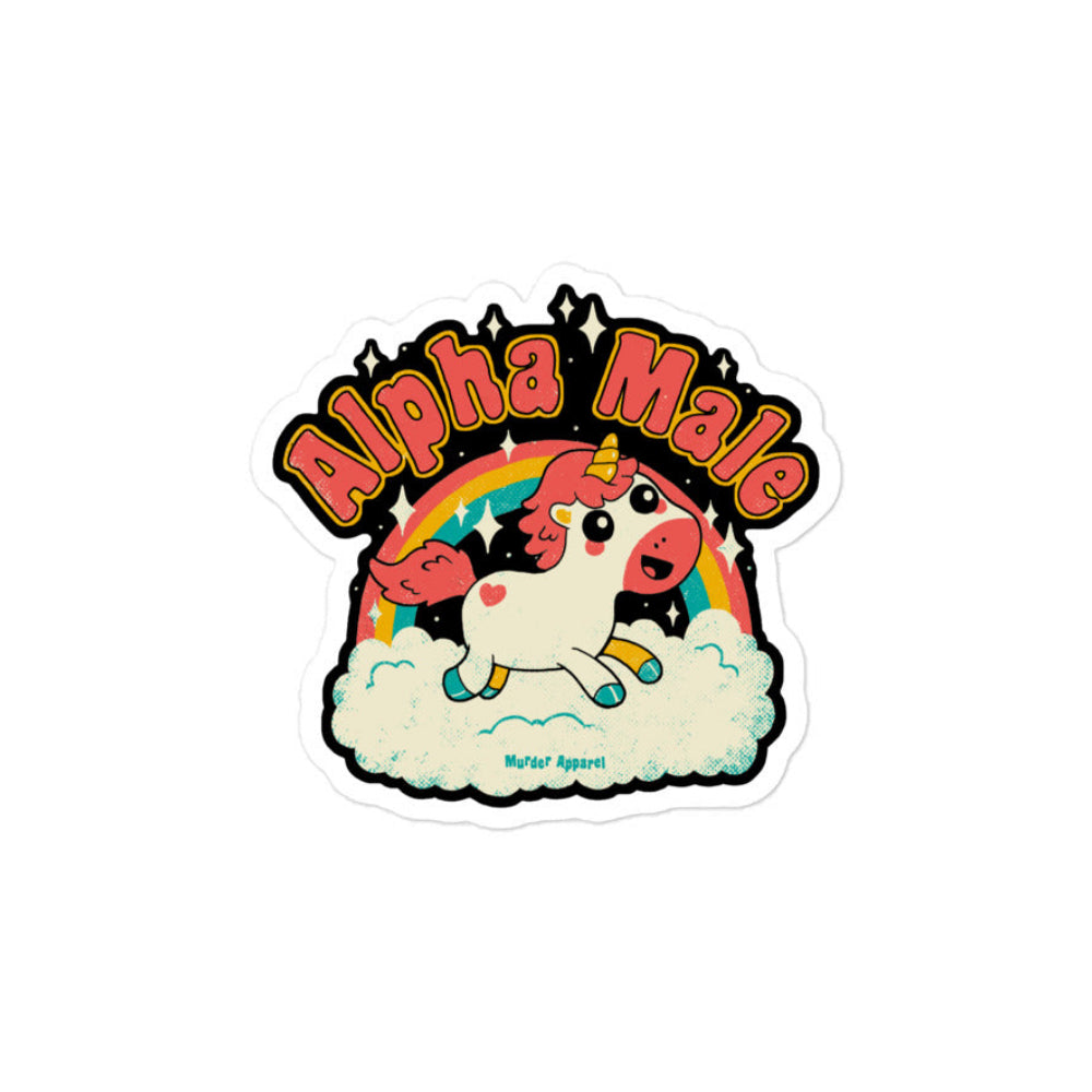 Alpha Male Sticker