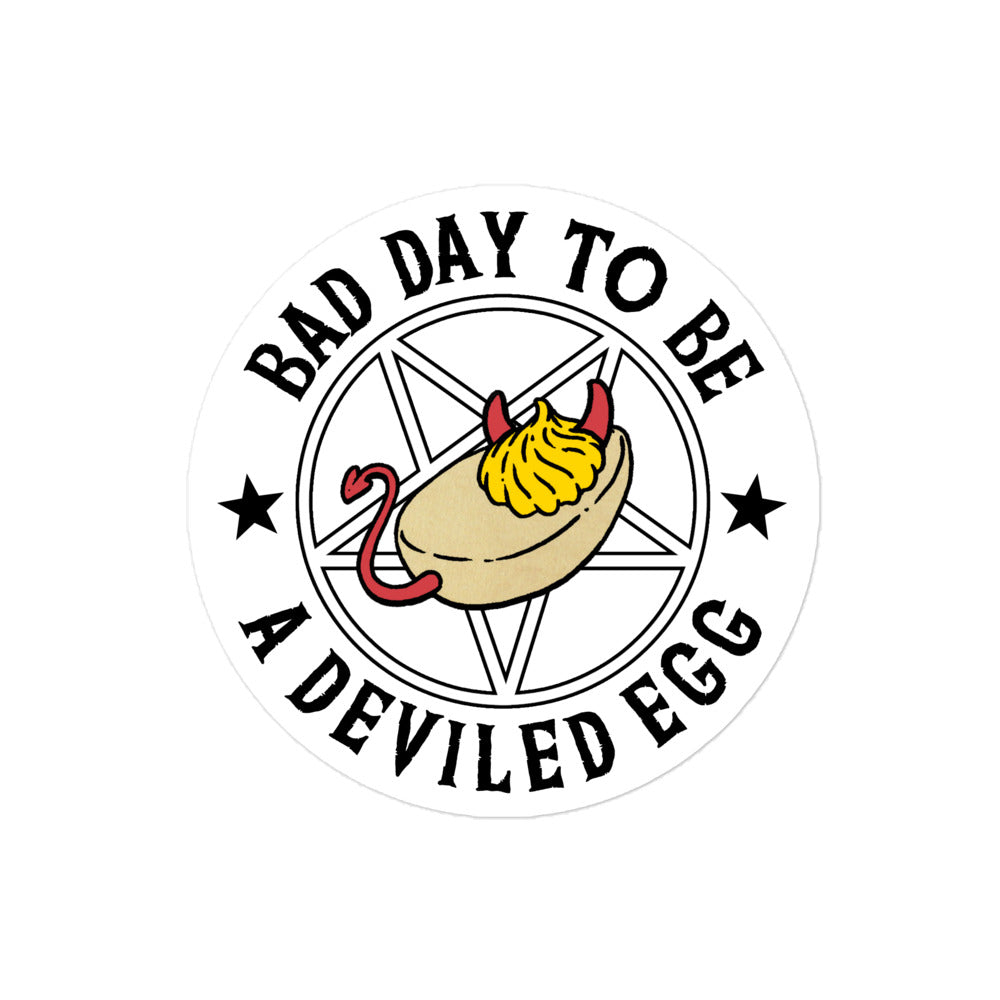 Deviled Egg Sticker