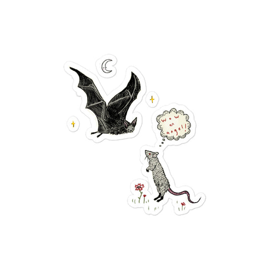 Wow An Angel Sticker