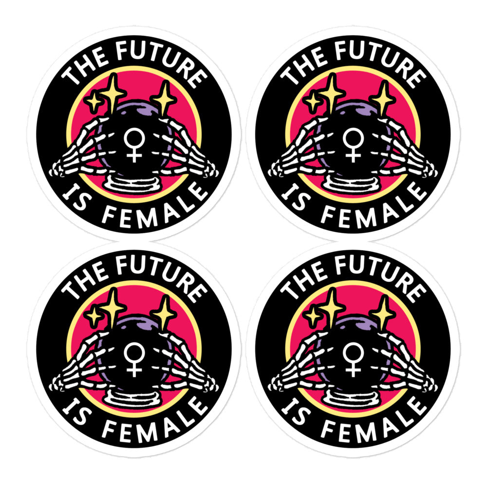 The Future Is Female Stickers