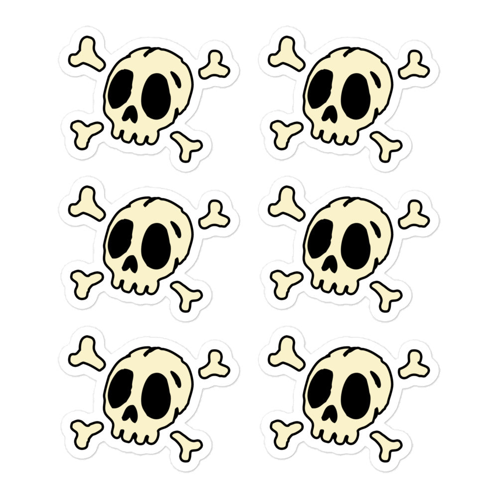 Skulls Sticker Sheet
