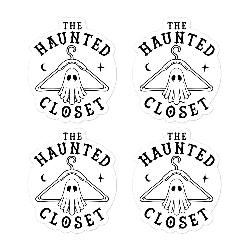 The Haunted Closet Stickers