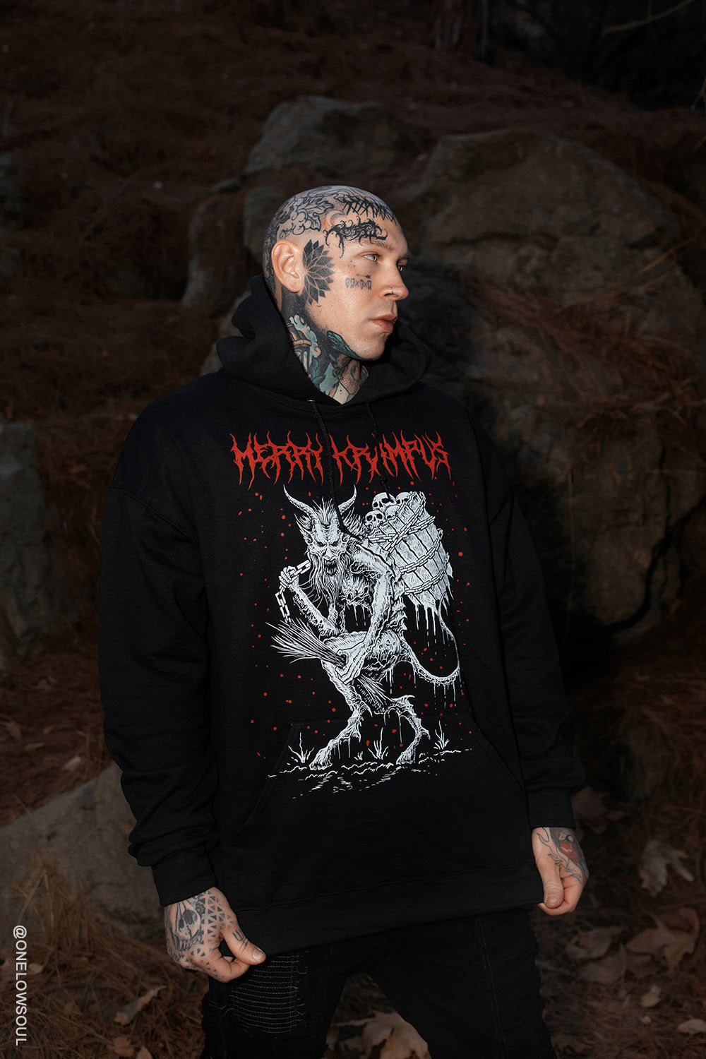 Merry Krampus Hoodie