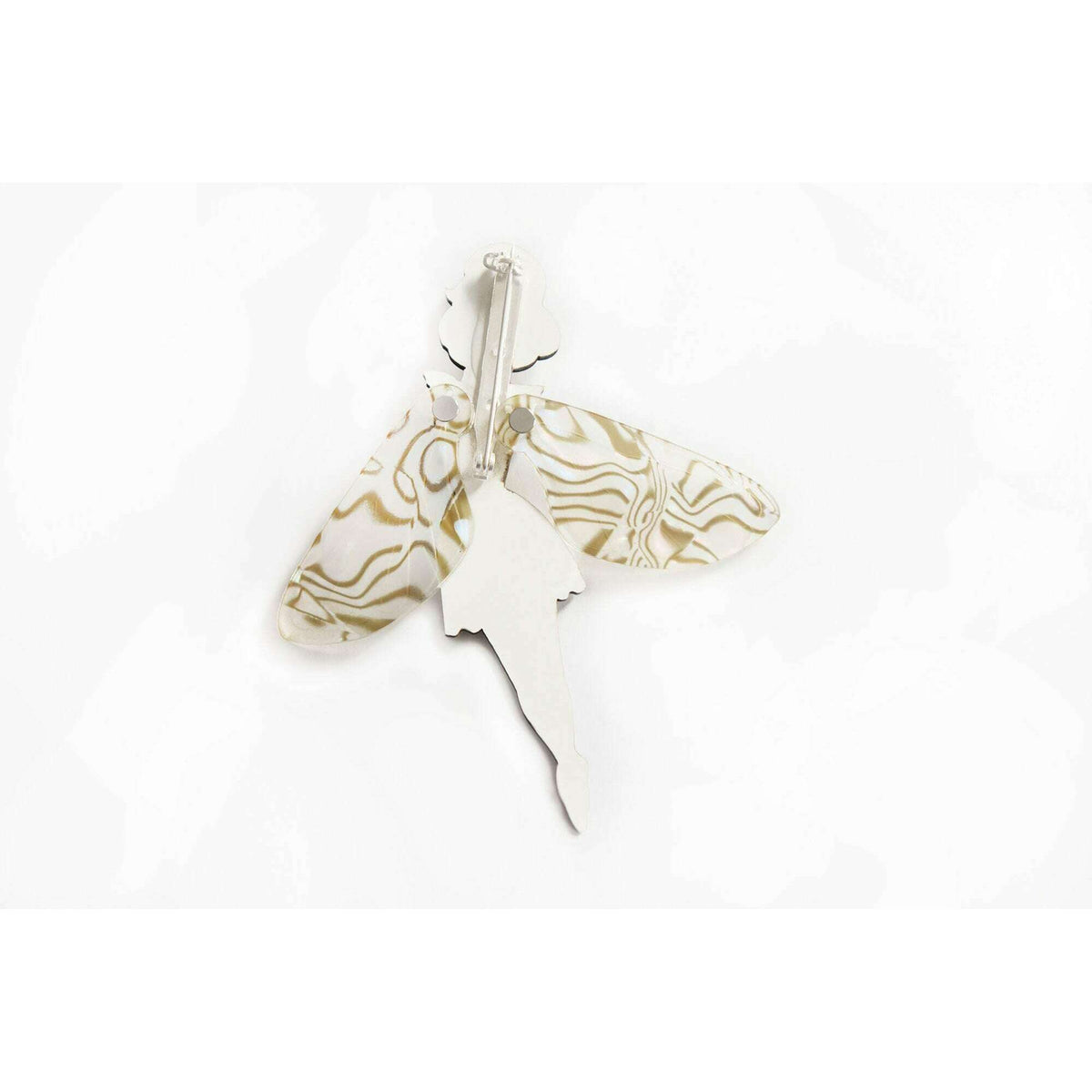 Butterfly Woman Halloween Brooch by Laliblue | PRE-ORDER SHIPS IN 2-3 WEEKS