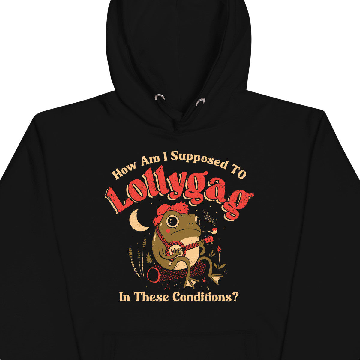 Lollygag Frog Hoodie