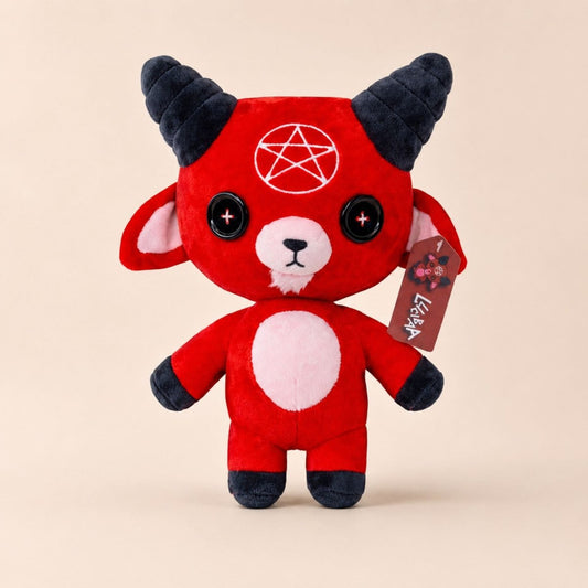 Lucibaa Demon Goat Plushie – 10-Inch Collectible