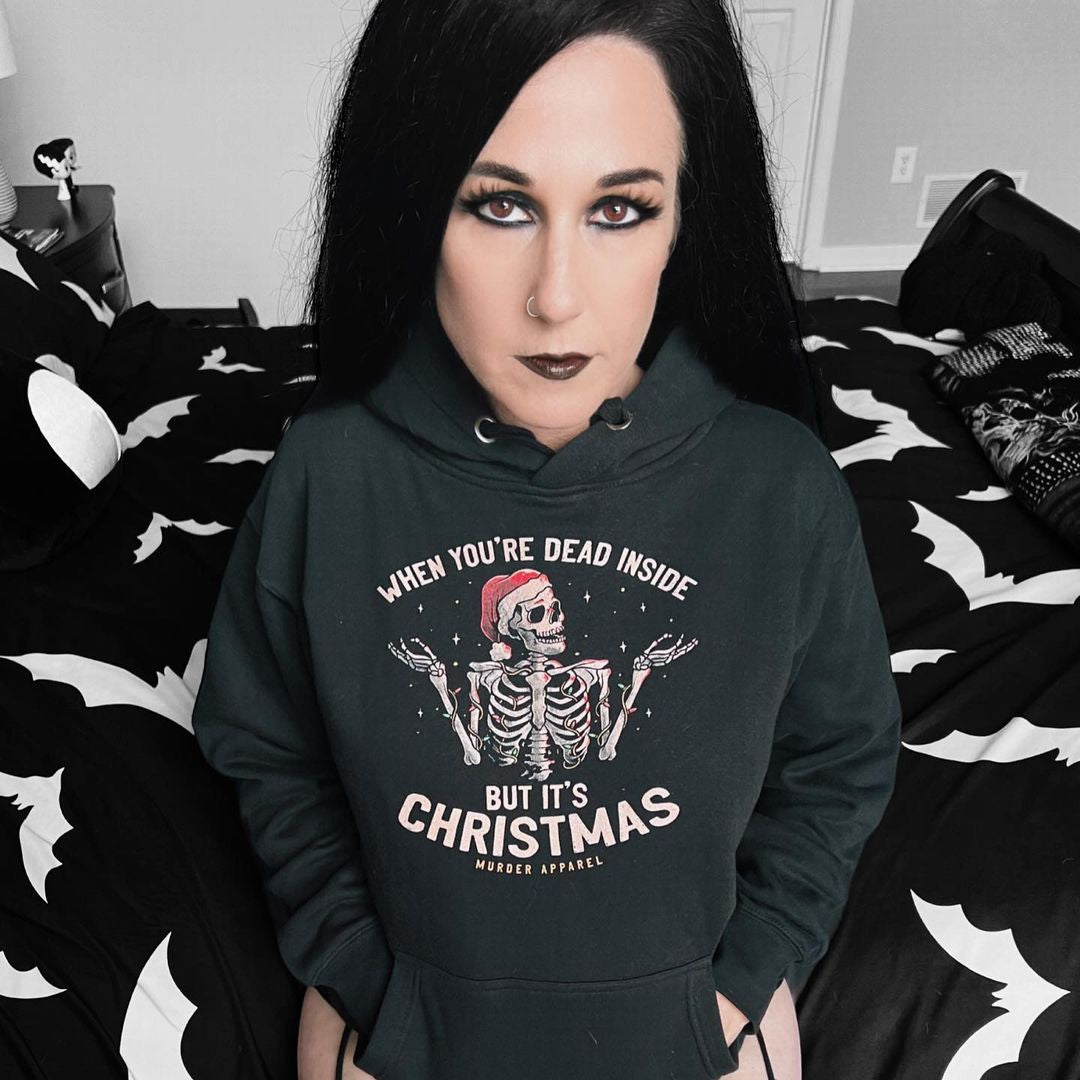 Christmas Dead Inside Hoodie