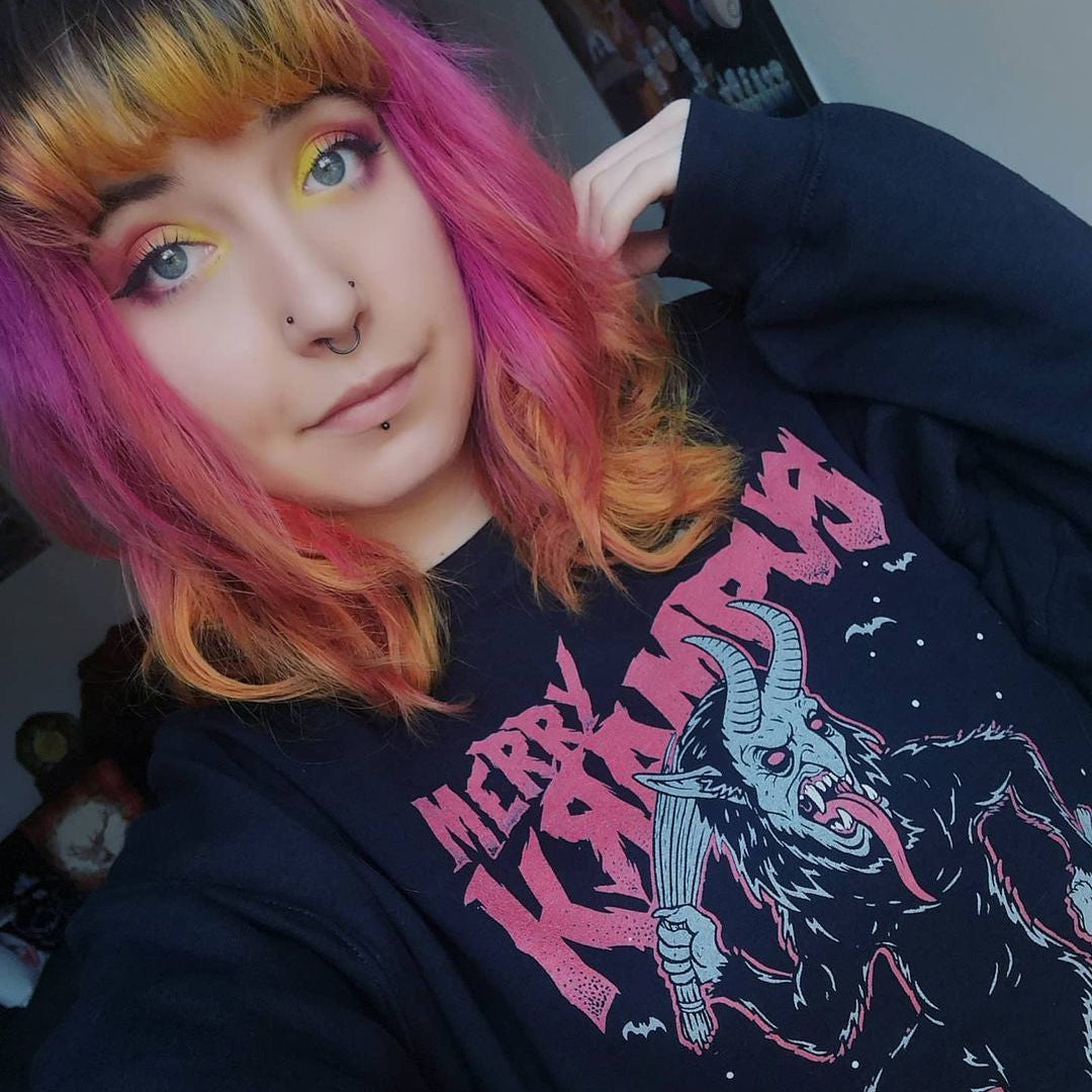 Merry Krampus Sweatshirt