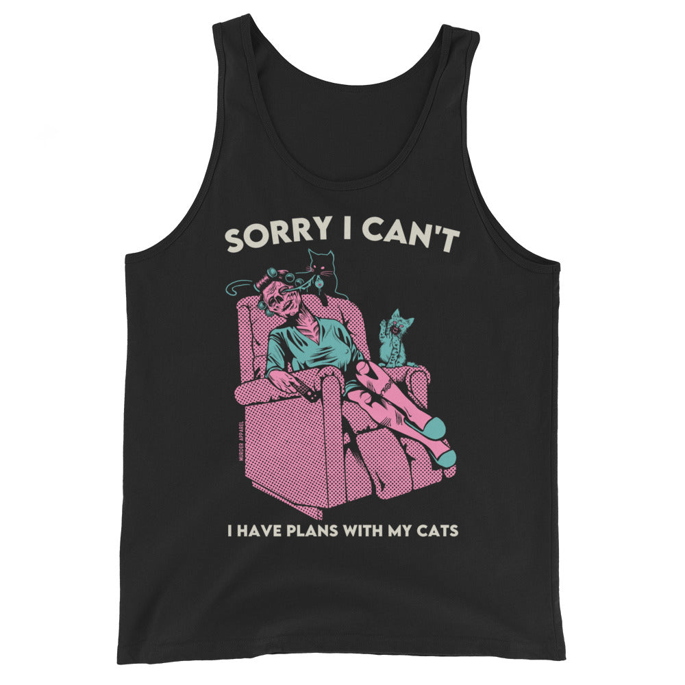 I Have Plans With My Cats Tank