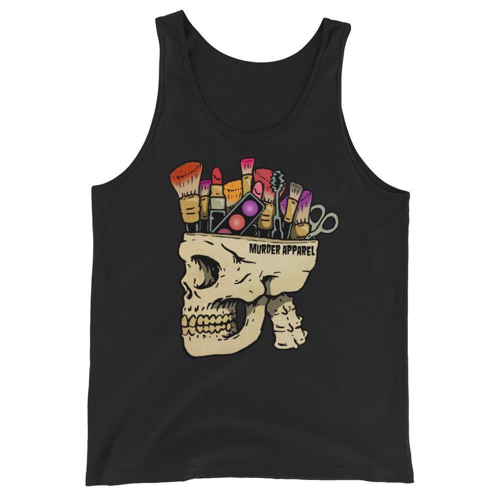 Make Up Addict Skull Tank