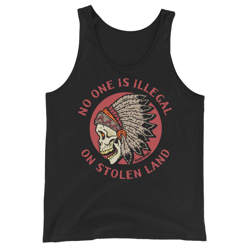 No One Is Illegal Tank