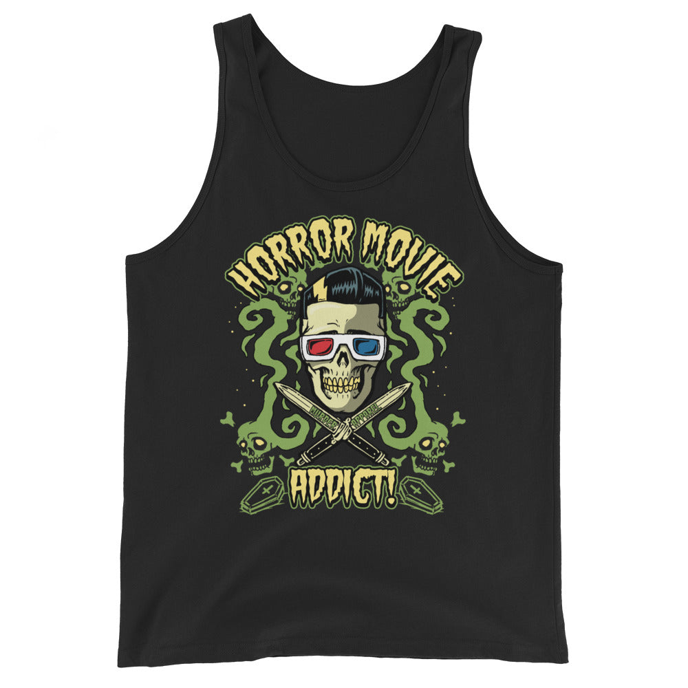 Horror Movie Addict Tank
