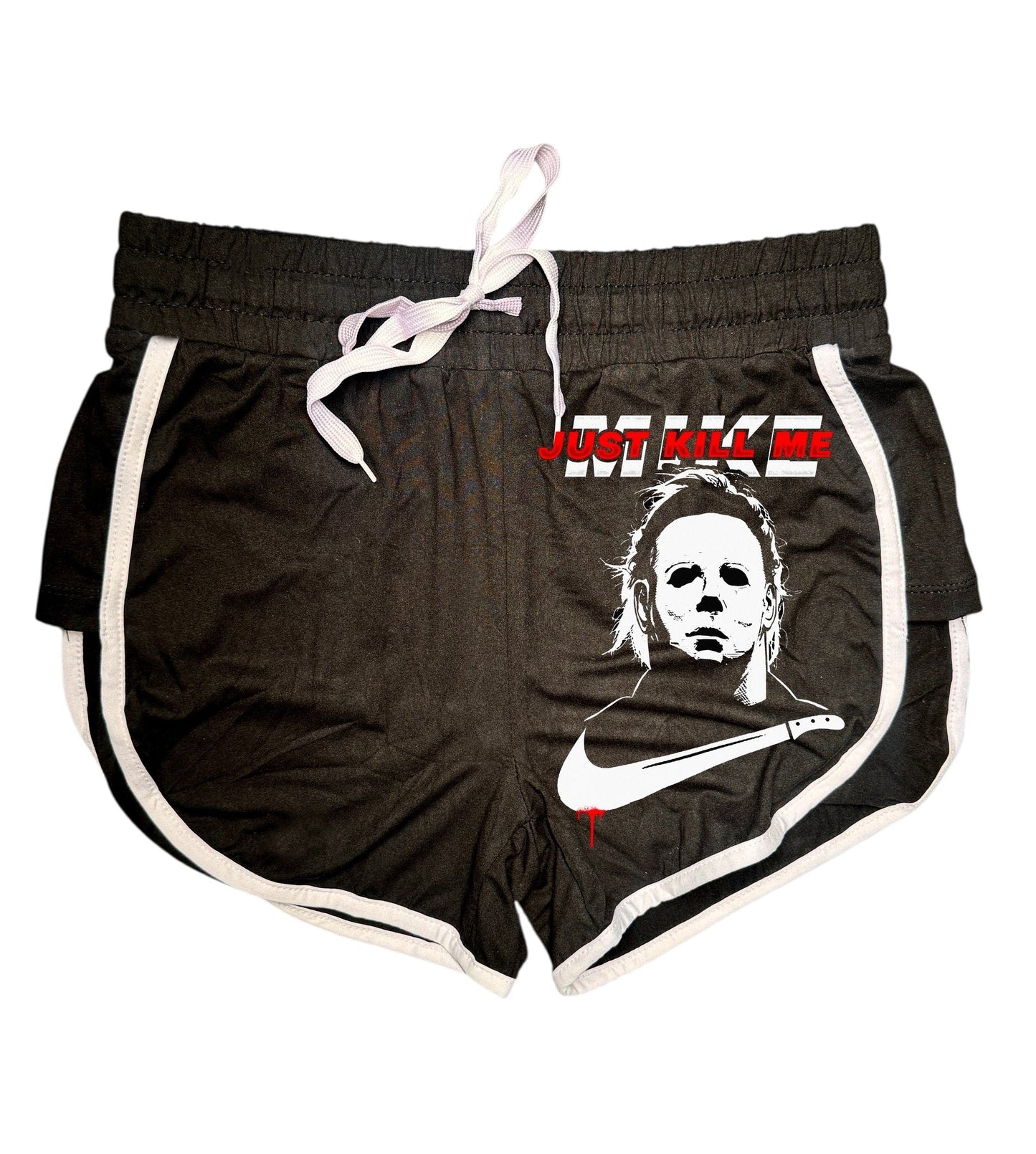 Just Kill me Work Out Shorts