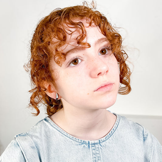 Teeny Tiny 1/2" Chef's Knife Earrings in Silver