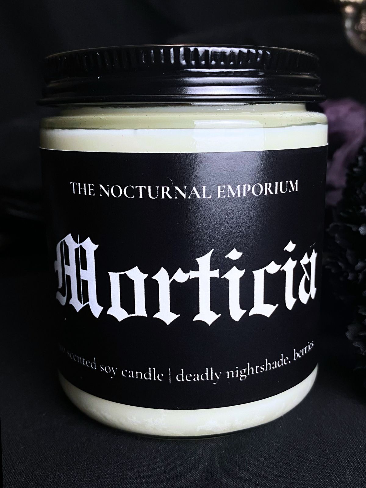 Morticia Jar Candle