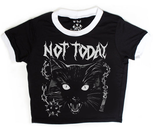 Not Today Ringer Tee