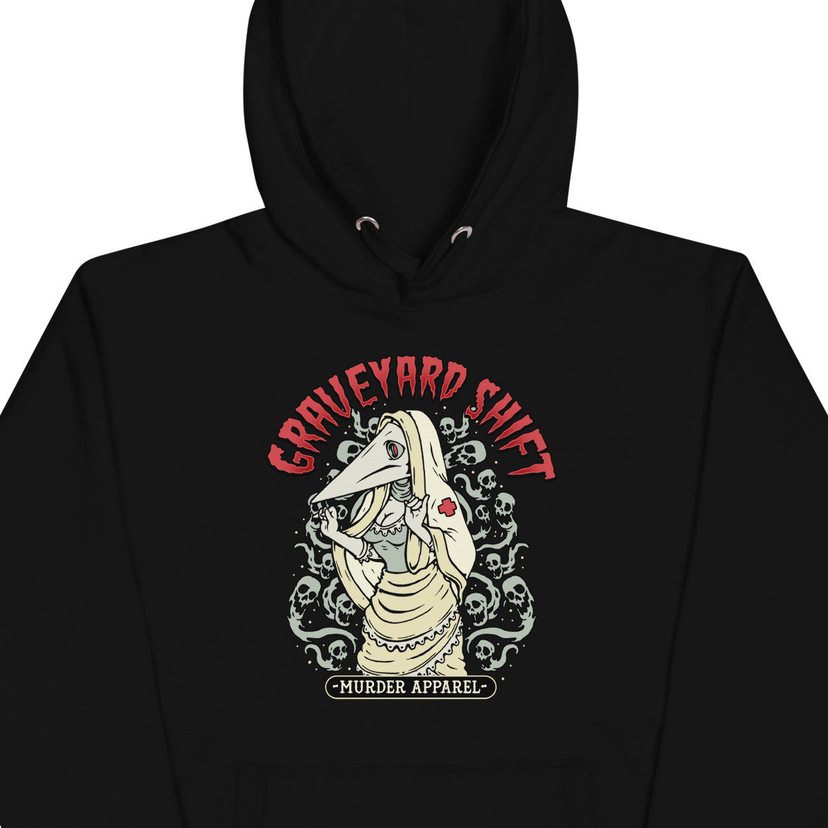 Plague Nurse Graveyard Shift Hoodie