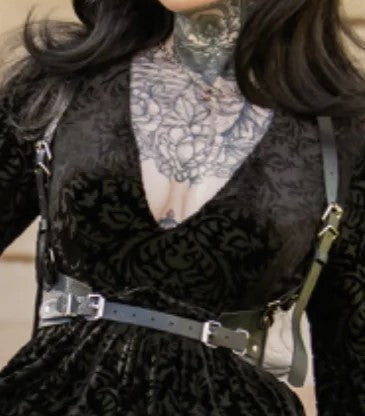 Nyx Vegan Leather Harness - READY TO SHIP!