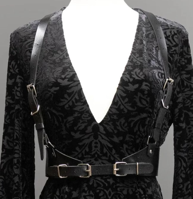 Nyx Vegan Leather Harness - READY TO SHIP!