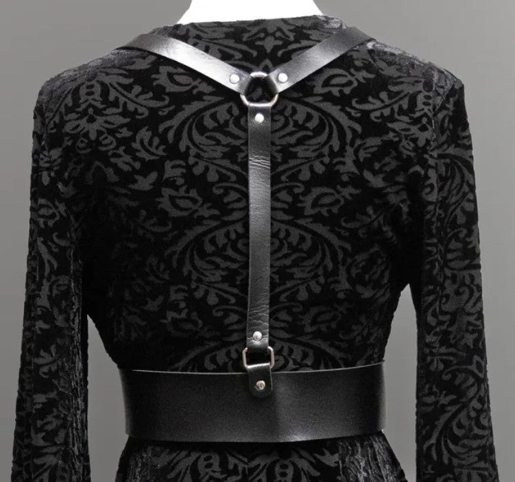 Nyx Vegan Leather Harness - READY TO SHIP!